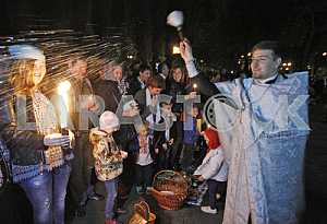 Празднование Пасхи в Киеве