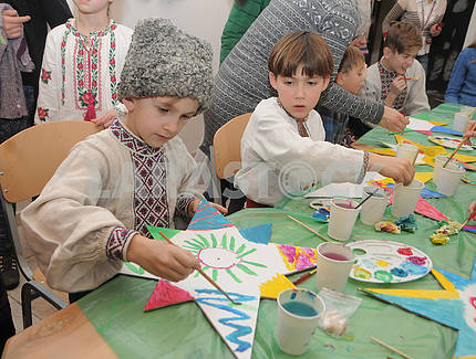 Детский рождественский фестиваль "Орели" в Киеве
