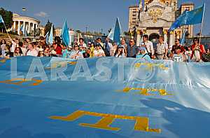 День крымскотатарского флага в Киеве