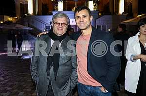 Илья Ноябрев и Николай Тищенко на 10-летии журнала «Фокус»