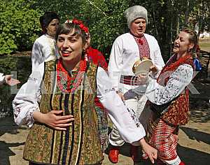 Обливной понедельник в Киеве