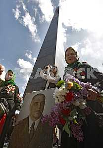 Празднование  71-й годовщины Победы над нацизмом в в Киеве