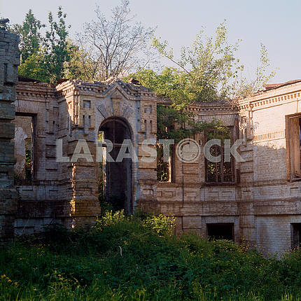 Руины особняка в деревне Великий Букрин
