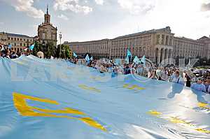 День крымскотатарского флага в Киеве