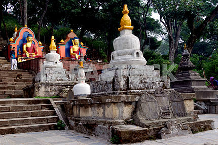 Статуя Будды. Непал, Катманду 