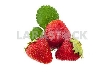 Свежие,вкусные спелые ягоды клубники