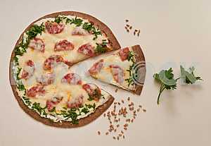 ПИЦЦА ДИЕТИЧЕСКАЯ С САЛЯМИ