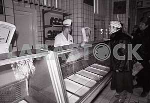 Киев .Пустые прилавки 80–90-х годов