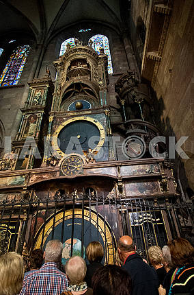 Астрономические часы в Кафедральном соборе в Страсбурге