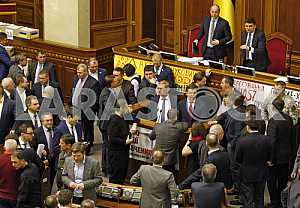 Заседание Верховной рады Украины