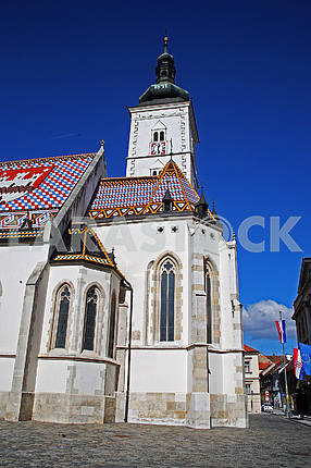 Церковь Св. Марка, Верхний город Загреб, Хорватия