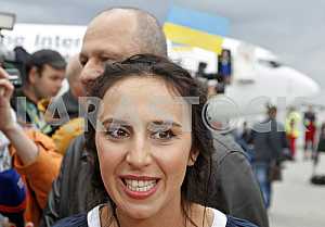 Прилет Джамалы в Украину