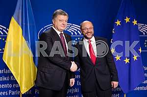 Петр Порошенко и Мартин Шульц