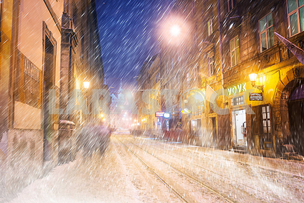 Snowy Christmas Lviv — Image 69380