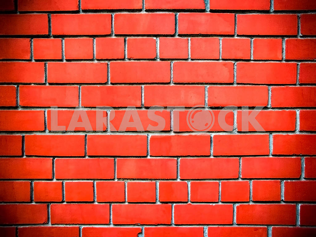 Wall with red bricks — Image 81487