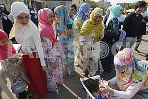The celebration of the Eid al-Adha in Kiev