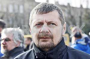 Акция в поддержку Надежды Савченко у посольства России в Киеве.