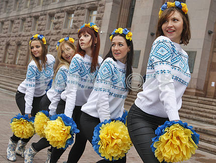 Performance-action "Casting for mayor of Kiev"