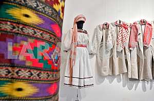 The exhibition Masterpieces of Ukrainian folk embroidery in Kiev