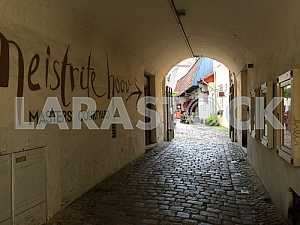 Thoroughfare in Tallinn