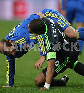 Сборная Украины - сборная Уэльса 1:0