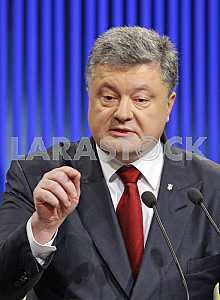 Пресс-конференция Петра Порошенко.
