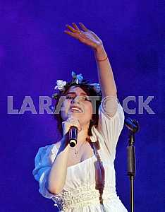 A singer Khristina Soloviy