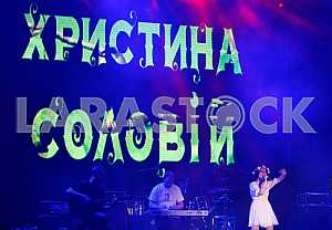 A singer Khristina Soloviy