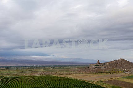 Panoramic view of Khor Virap.