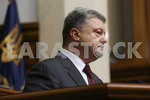 Президент Порошенко выступил в Верховной Раде