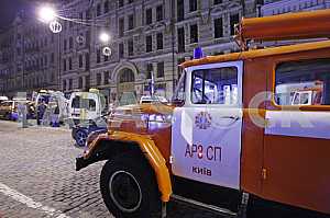В доме в центре Киева обрушилось перекрытие.