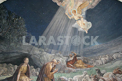 Angel of the Lord visited the shepherds and informed them of Jesus' birth