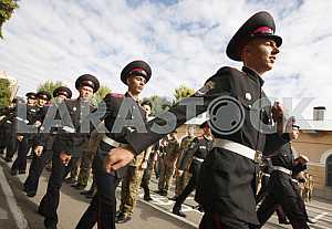 Celebration of the Day of Knowledge in the Kiev military lyceum