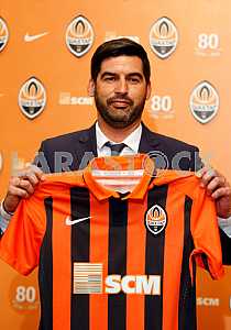 Presentation of the new coach of FC Shakhtar