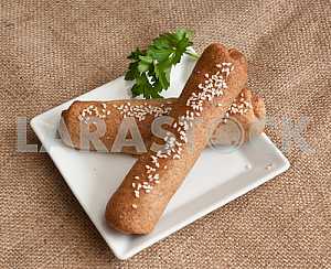 Patties are from brans with meat