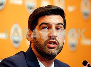 Presentation of the new coach of FC Shakhtar