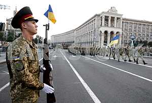 Репетиция военного парада в Киеве