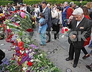 Празднование  71-й годовщины Победы над нацизмом в в Киеве