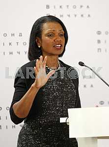 Condoleezza Rice spoke in Kiev
