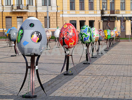 Festival of Easter eggs in Kiev