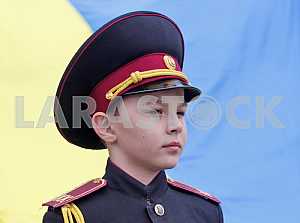 Parade of military lyceums in Kiev
