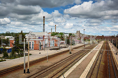 Железнодорожный вокзал Краматорск на карантине. Коронавирус.