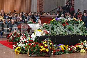 Farewell ceremony with Pavel Sheremet