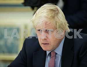 Petro Poroshenko and Boris Johnson