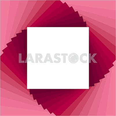 Pink abstract geometric square background
