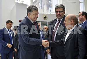 Петр Порошенко и Натан Щаранский