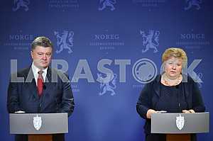 Петр Порошенко и Эрна Сульберг