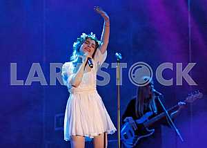 A singer Khristina Soloviy