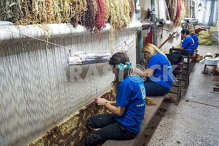 Hand-knitted carpets Armenian