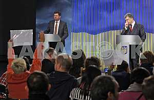 Пресс-конференция Петра Порошенко.